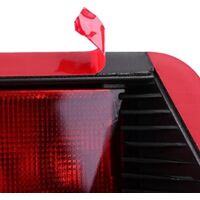 Feu Antibrouillard LED Rouge 12-24V - 238mm - 12 LEDs - Pour Camion/Remorque