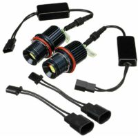 2X blanc 80W LED Angel Eyes ampoule de marqueur d'anneau Halo pour BMW E39 E60 E53