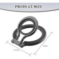 Anneau Support Magnétique En Alliage Pour Téléphone Portable Poignée De