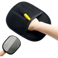 Gant Anti-poils Pour Chiens Et Chats - électrostatique, Réutilisable, Lavable, Pour Toilettage Et Nettoyage Meubles, Tissus