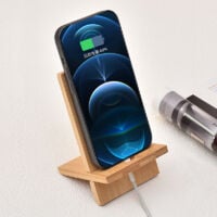 BAMBOU SUPPORT DE Téléphone Portable En Tablette Réglable Avec Des