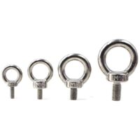 10 Connettori Per Sartiame In Acciaio Inox 304 M8 5/16 - Ancore A U Con Perno Per Nautica