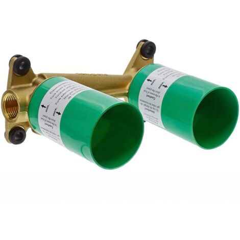 Corps encastrable de douche pour mitigeur monocommande – Position de la poignée au choix – Compatible avec tous les sets de finition – Chrome – Ravak (1/6)