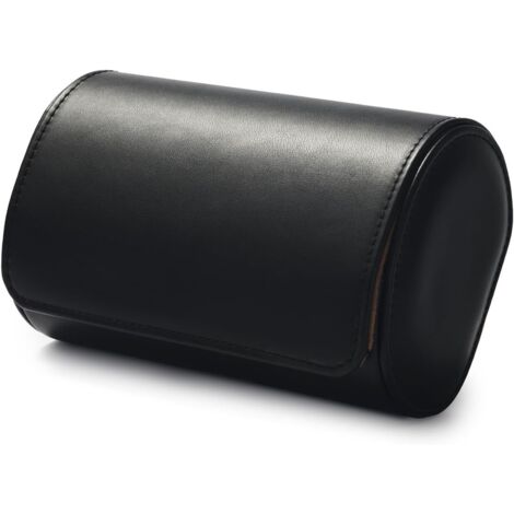 Étui Rouleau Luxe Pour Montres - Cuir PU, Intérieur Velours, Cadeau Noël - Marron