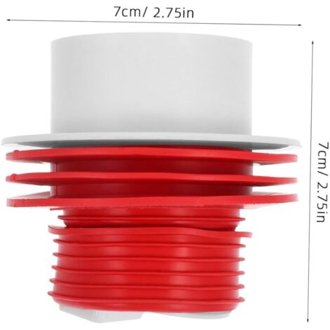 OKUMEYR Lot De 3 Bouchons De Vidange Anti-Fuite Pour Poubelle 660 L - Remplacement Robuste Extérieur
