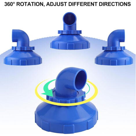 Buse De Retour De Piscine, Buse D'entrée De Piscine Avec Buse De Tuyau 38 32 Mm Buse De Retour Buse Entree De Piscine 96846217