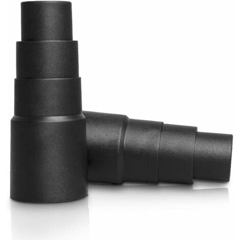 2 pièces Adaptateur pour Tubulure d'extraction Adaptateur Aspirateur Réducteur Adaptateur Tuyau Aspirateur pour Aspirateurs Adaptateur d'aspirateur d'atelier Standard Universel Adaptateur (1/6)