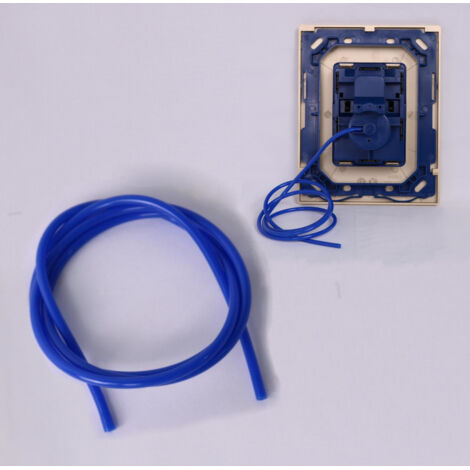Tuyau d'échappement pour réservoir d'eau – PVC épais – Longueur 1M – Compatible avec vannes pneumatiques Grohe