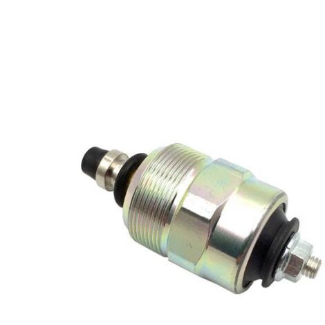 Électrovanne 12V Coupure D’huile Pour Groupes électrogènes Diesel 186FA / 192F 5–8 KW – Compatible Pompe Injection