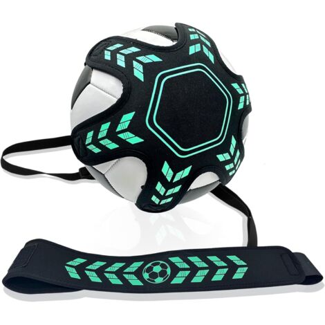 Ceinture Entraînement Foot Entraîneur Football Solo Vulevirtue - Ceinture élastique 10 Cônes Ballon Mousse Foot