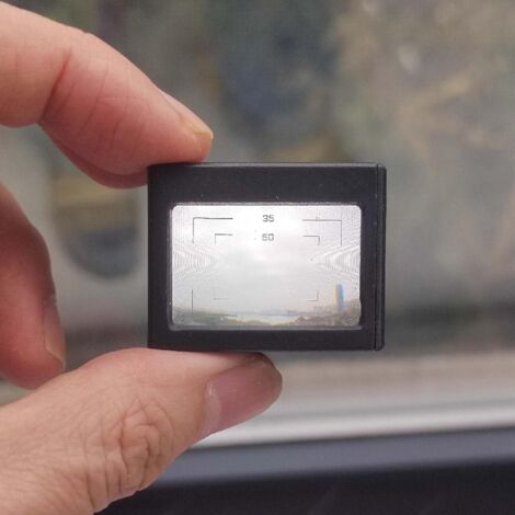 Viseur Optique 28 Mm Pour Appareil Photo - Avec Cadres 35/50 Ou 40 - Pied Réglable Gauche/droite