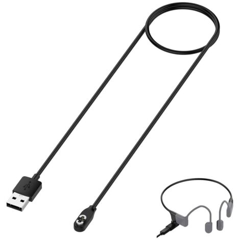 Câble de charge, adaptateur, compatible avec casque SHOKZ OpenSwim Pro (S710), câble de charge magnétique USB, pour casque Shokz Open Swim Pro S710, accessoire de casque (câble de charge) (1/5)