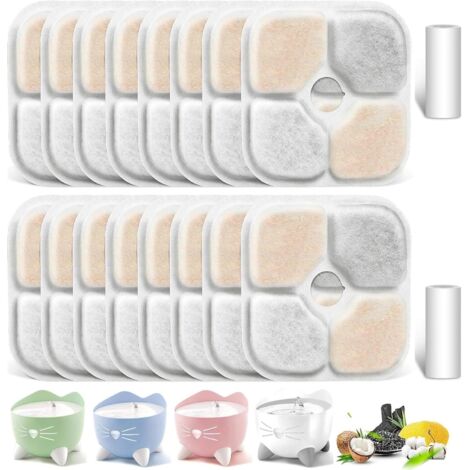 Lot De 16 Filtres à Charbon Actif Xerteam - Compatibles Joseph Joseph Totem/Stack, Anti-Odeurs Puissants Pour Poubelle Déchets Alimentaires
