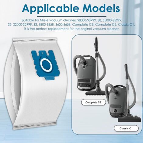 Lot De 30 Sacs D'aspirateur Compatibles Miele S274i / S 274i - Marque Staubbeutel24, Origine Allemagne