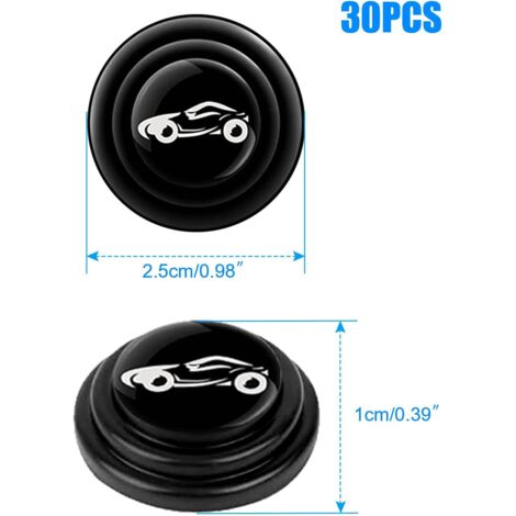 JIACUO 4 Pièces Rétroviseur De Voiture Film étanche à La Pluie Anti-buée Autocollant De Protection Transparent
