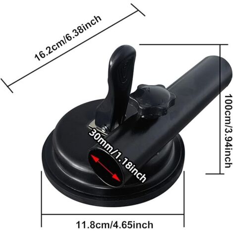 Support à Ventouse Réutilisable Avec Rotule - Fixation Pare-brise Ou Tableau De Bord Pour GPS, Téléphone - Multifonction - 2