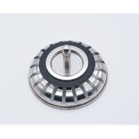 Bouchon Filtre évier Schläfer 83 Mm Acier Inox 304 - Universel, Anti-débris, Compatible Avec Franke Et Autres - 8