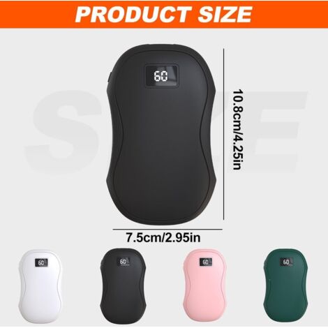 Chauffe Mains Rechargeables 2 en 1 Magnétique 7000mAh – 3 Niveaux Chauffe Mains Rechargeables 2 en 1 Magnétique 7000mAh – 3 Niveaux