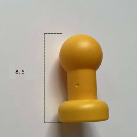 Lot De 6 Embouts De Pieds Pour Trampoline – Acier, Forme Sphérique, Sécurité Et Stabilité Renforcées