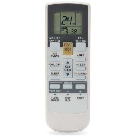 Télécommande compatible avec les climatiseurs Fujitsu et génériques, conception originale, fonctions avancées, jusqu'à 4 vitesses de ventilation, prête à l'emploi en quelques secondes (1/5)