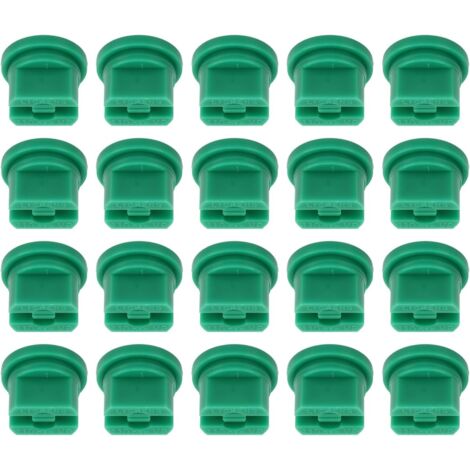 20 buses de pulvérisation plates en plastique haute pression pour plantes et drones (vertes) (1/5)