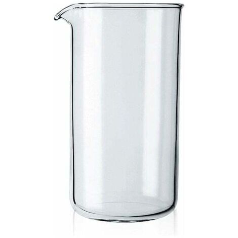 Bécher de rechange pour presse à café, verre – Transparent (Capacité : trois tasses, 0,35 L, 12 oz) (1/5)