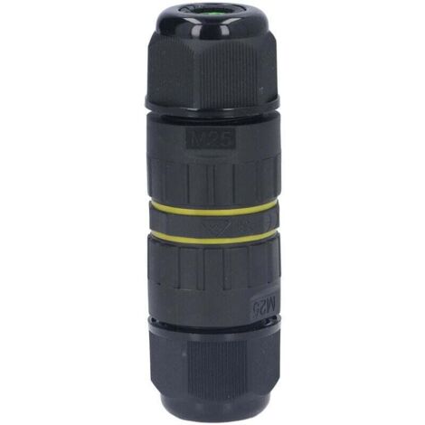 Connecteur étanche 5 fils, M25 IP68Prise étanche Contacts en laiton hautement conducteurs dans la zone de câble incassable de 10 à 14 mm