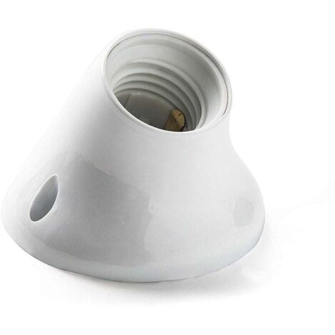 Douilles Base Courbe E27 Gris, Blanc (1/3)