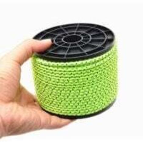 Corde D’escalade PORFOYO 20 M X 8 Mm – Nylon Résistant 800 Kg – Pour Rando, Camping, Secours Et Bricolage (bleu)