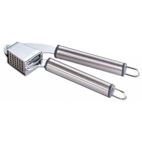 Presse-ail en acier inoxydable, presse-ail manuelle, ustensile de cuisine, 6 x 19,5 cm (1/4)