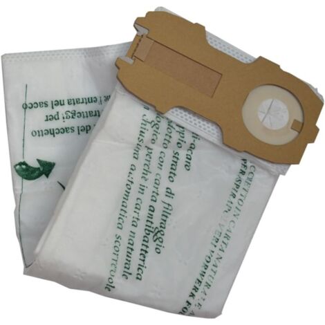 5packs Hoover robot aspirateur pices non tiss Sacs poussire pour Vk118Vk119Vk120Vk121Vk122Vorwer Garbage Sacs (1/5)