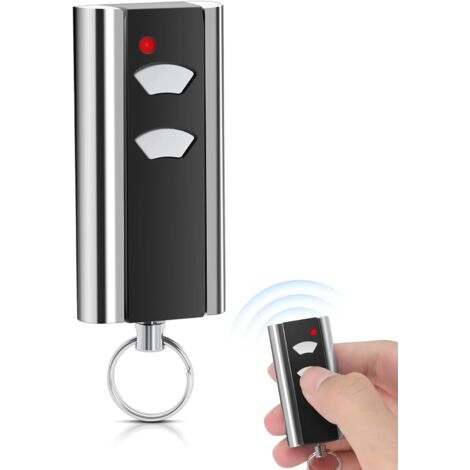 Télécommande pour ouvre-porte de garage 433,92 MHz - Pour Normstahl RCU 433 2K - Code tournant - Compatible avec RCU 433-2, RCU 433-4, EA433 2KM, EA433 2KS, T433-4 - Émetteur manuel (1/5)