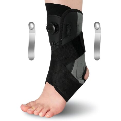 Chevillère De Maintien Sport – Entorse, Ajustable, Confortable, Pour Homme/femme, Pied Gauche (taille M)