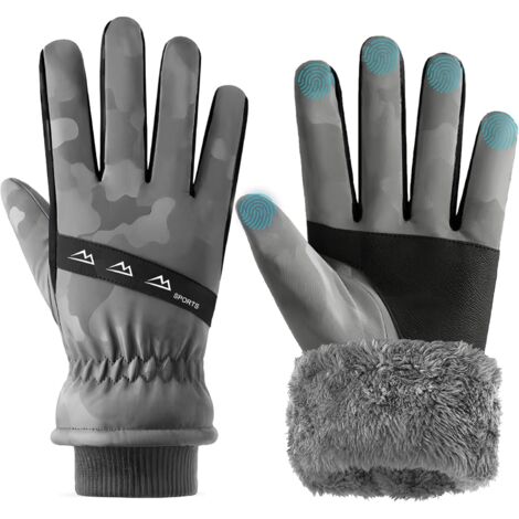 Gants de cyclisme chauds, gants de cyclisme chauds à écran tactile, gants de course d'hiver Gants de cyclisme chauds, gants de cyclisme chauds à écran tactile, gants de course d'hiver