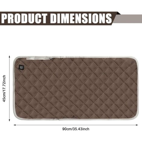 Tapis De Couchage Chauffant USB, Tapis De Couchage Chauffant Multifonction Avec 7 Zones De Chauffage Pour Yoga, Camping, Randonnée, Tente, B, 1