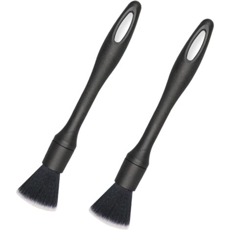 Lot de 2 pinceaux de nettoyage de 215 mm pour voiture, brosse à poussière, pinceau de nettoyage, pinceau de nettoyage de voiture, intérieur de voiture, extrêmement doux pour un nettoyage en douceur (1/5)