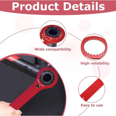 Center Ice Anneau De Verrouillage Centerlock Vélo - Alliage Aluminium - Or - Pour Disque Frein VTT Clé Centerlock