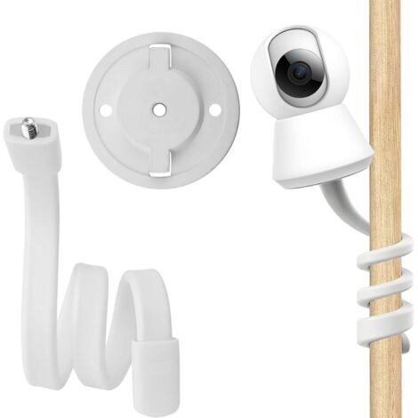 Support Flexible pour Moniteur de bébé,Support Camera Bebe,Support Babyphone Universel,Support pour Babyphone Réglable sans Perçage,compatibles avec TP-Link Tapo Pan/Tilt C200/C210/C211/C212/C220/C225 (1/5)