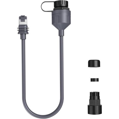 Starlink Adaptateur Ethernet pour Gen 3 et Mini 0,5m 26AWG CAT5E Câble Rallonge Etanche Prises 2000Mbps Transfert de Données (1/5)