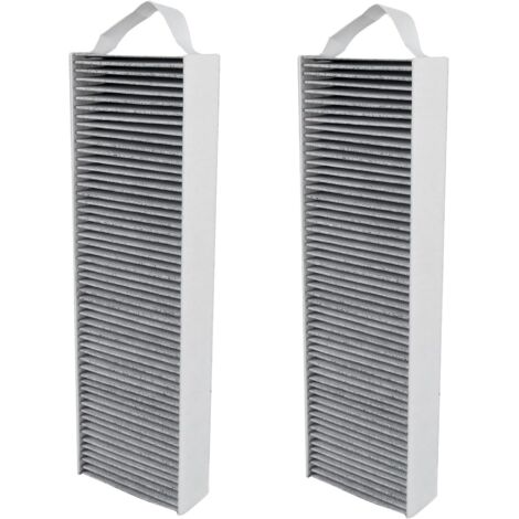 Lot de 2 filtres à charbon actif pour hotte Bora Pure PUAKF, filtre de recirculation pour hotte Bora X Pure/S Pure/PURU ou PUXU Accessoires de rechange