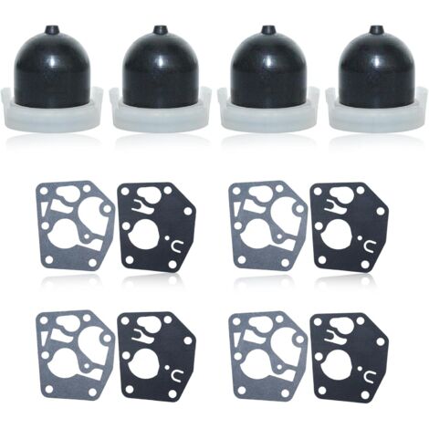 Joint de Carburateur pour 3,5-4,5 HP 3,5-4,5 HP Q 45 Classic Sprint et Quattro Tondeuses à Gazon, avce 694395 Bulle d'huile, Remplacement 495770 795083 (1/5)