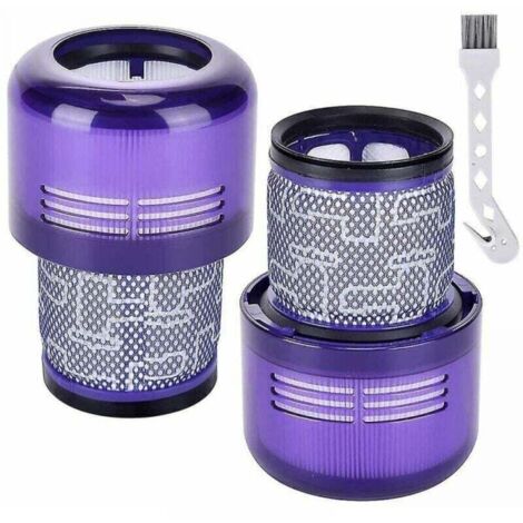 Lot de 2 filtres de rechange lavables pour aspirateurs Dyson V11, V15, SV14 et SV22, accessoire de filtre arrière pour aspirateurs Dyson. (1/4)