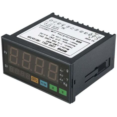 Indicateur de pesage à LED, capteurs de force, 1 à 4 signaux d'entrée (1/4)