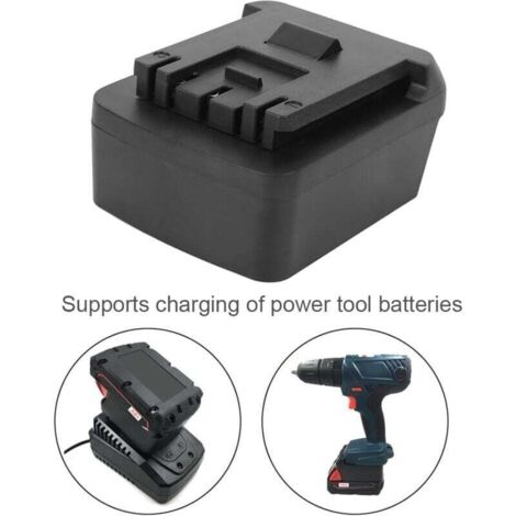 Adaptateur de batterie pour Bosch et Milwaukee, adaptateur ABS-PC pour outils électroportatifs, compatible avec les batteries Milwaukee 18 V Li-ion, convertisseur pour appareils Bosch (1/5)