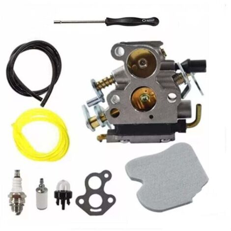 Carburateur avec filtre à air et filtre à carburant pour tronçonneuses Husqvarna 235, 235E, 236, 236E, 240, 240E (1/4)