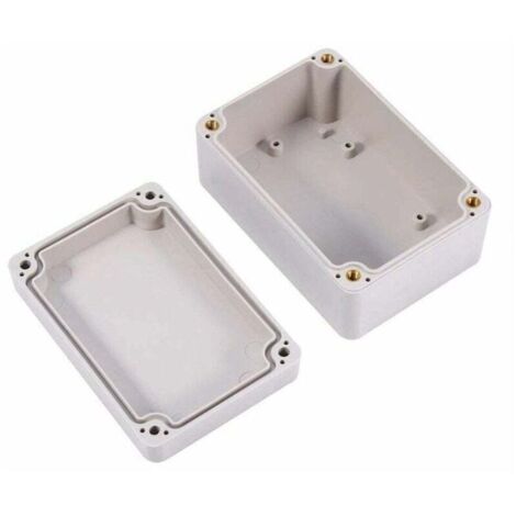Boîte de jonction, boîte de dérivation électrique, boîtier de projet ABS, boîte de câblage, boîte de jonction électrique 98 x 66 x 48 mm, boîtier extérieur étanche (1/5)