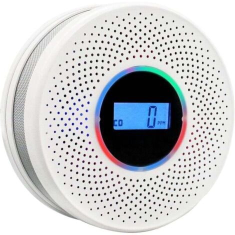 Détecteur 2 en 1 de fumée et de monoxyde de carbone – protection incendie et sécurité CO (1/4)