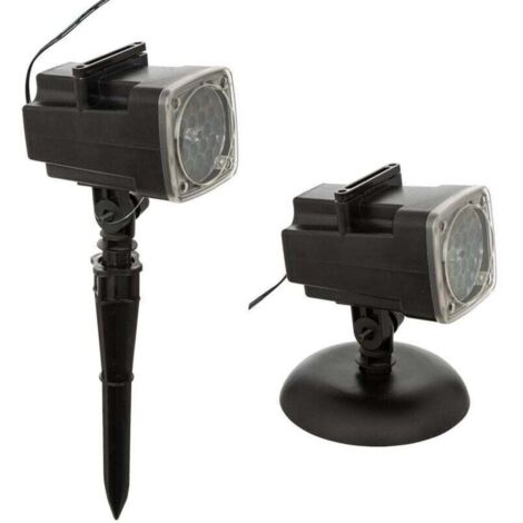 Projecteur extérieur 4 films, 1 LED, blanc froid – Lumières féériques et Noël (1/3)