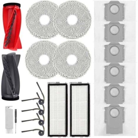 Accessoires pour aspirateurs, compatibles avec les modèles Roborock Qrevo S5V, Qrevo Curv, Qrevo Curv S5X, Qrevo Edge et Qrevo Edge S5A. (1/4)