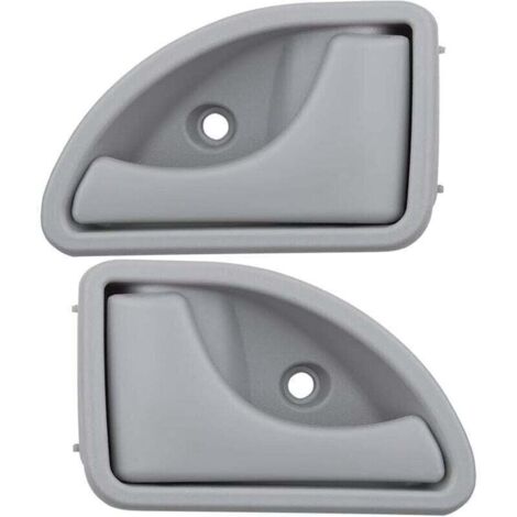 Poignées de porte intérieures avant gauche et droite, compatibles avec Renault Kangoo (1997–2007) et Twingo (1997–2003) (1/4)